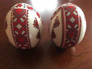Traditional Ukrainian Porcelain Salt Pepper Shakers 3