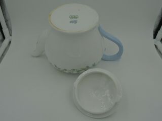 Vintage Shelley Harebell Large Teapot Richmond Shape 6,  Cups Ex. 5