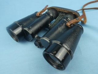Rare Zeiss D.  F.  6x42 Imperial Navy binoculars,  benutzer,  & case 611 3