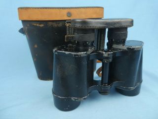 Rare Zeiss D.  F.  6x42 Imperial Navy binoculars,  benutzer,  & case 611 8