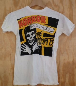 Misfits Horror Business T Shirt Never Worn Vtg Early 1980 