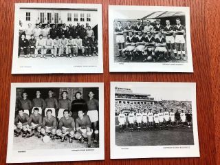 Mega rare World Cup 1958 football soccer team photo folder with all teams Pele 5