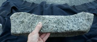 AWESOME Granite Mortar Bowl Wampanoag Indians Martha ' s Vineyard Rare Find 4