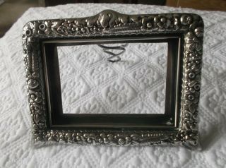 Antique Tiffany & Co,  London William Comyns Sterling Silver Picture Frame 11