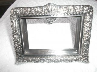 Antique Tiffany & Co,  London William Comyns Sterling Silver Picture Frame 3
