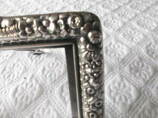 Antique Tiffany & Co,  London William Comyns Sterling Silver Picture Frame 7