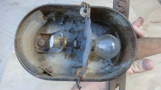 1929 1930 Chevy TAIL LIGHT BRACKET BUCKET GM Relite stand mount 5