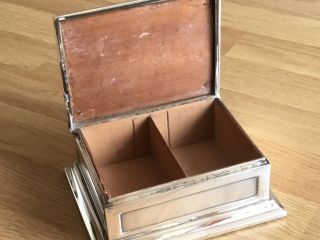 Antique Asprey Silver Table Cigarette Box,  1913 11