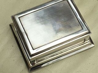 Antique Asprey Silver Table Cigarette Box,  1913 2
