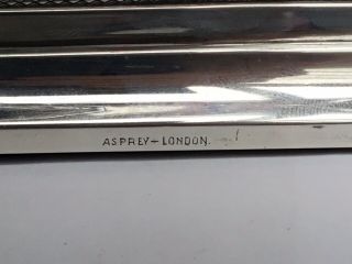 Antique Asprey Silver Table Cigarette Box,  1913 6