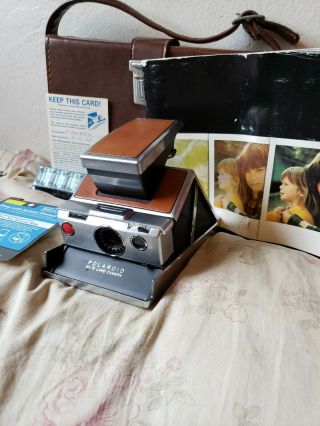 Vintage Polaroid Sx - 70 Land Camera & Complete Kit Almost