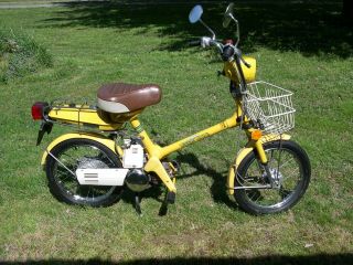 Vintage 1978 Honda Express Scooter Nc50 Moped Noped Motorcycle.  Only 725 Miles