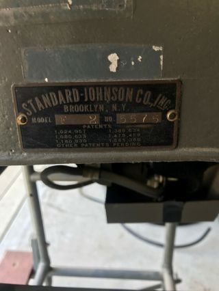 Vintage Standard - Johnson Co.  Coin Counting Machine 6