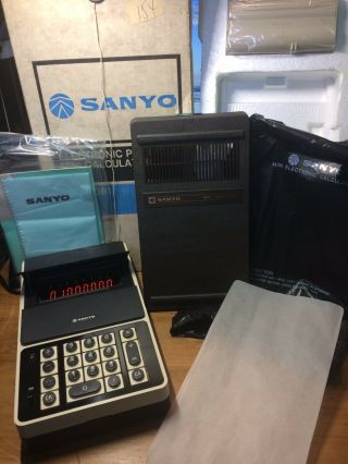 Vintage Sanyo Icc 0081 Box,  Japan