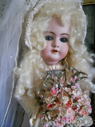Antique Heinrich Handwerck 99 Dep Bebe Doll
