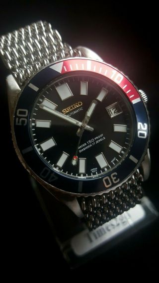 Vintage Seiko SUBMARINER SCUBA Divers watch automatic 7s26 0050 62MAS dial MOD 10