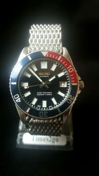 Vintage Seiko SUBMARINER SCUBA Divers watch automatic 7s26 0050 62MAS dial MOD 6