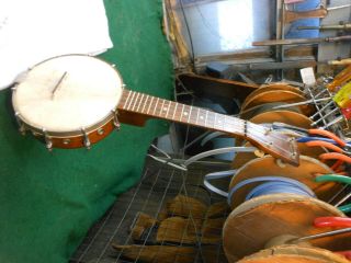 Vintage Gretsch Clarophone Ukulele Banjo 2