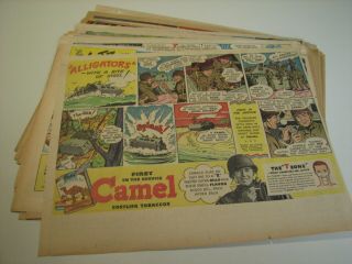 47 1942 - 45 Camel Cigarette Ads - World War Ii Military & Home Front Ads