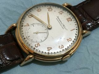 VINTAGE IWC SCHAFFHAUSEN 18K GOLD cal.  88 2