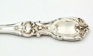 9 REED & BARTON STERLING SILVER FLAT HANDLE BUTTER KNIFE FRANCIS I OLD MARK 5388 7