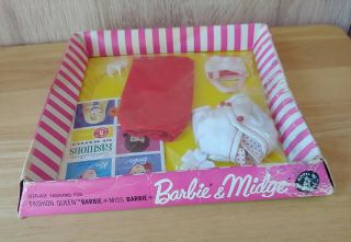 Vintage BARBIE “Crisp ‘N Cool” 1604 (1964 - 1965) Has Sticker NRFB MOC NRFC NIB 7