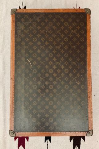 VINTAGE LOUIS VUITTON MONOGRAM Suitcase,  Travel Trunk 6