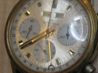 Vintage Wakmann Incabloc Costume Jewelry Wrist Watch Face Only 10