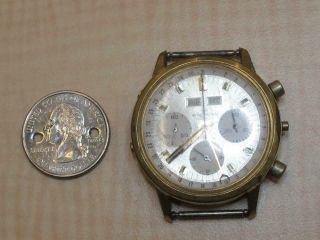 Vintage Wakmann Incabloc Costume Jewelry Wrist Watch Face Only 2