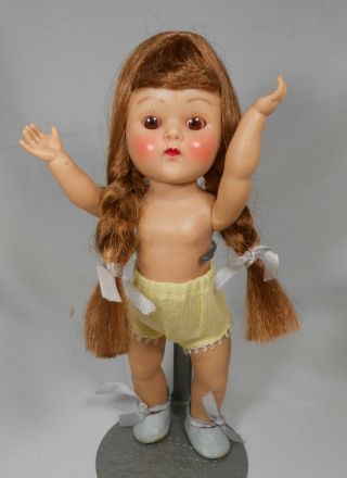 Vintage Vogue 1950 ' s Strung (non - walker) GINNY Doll - NM 4