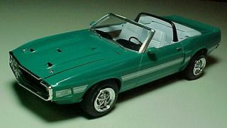 Revell 1969 Ford Shelby Mustang Gt 500 Convertible Pro Built Scaled In 1/24