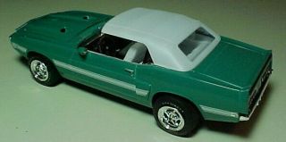Revell 1969 Ford Shelby Mustang GT 500 Convertible PRO BUILT Scaled in 1/24 7