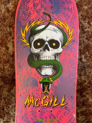 vintage powell peralta skateboard deck Mike McGill 3