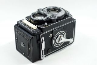 Rare EXC ROLLEI ROLLEIFLEX 3.  5F White Face Camera w/ Schneider Xenotar 75mm f3.  5 8