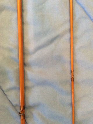 Vintage Winston bamboo fly rod 9 ' 2 pc 5 3/8oz 5953 10