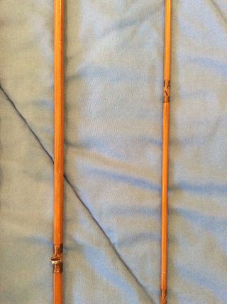 Vintage Winston bamboo fly rod 9 ' 2 pc 5 3/8oz 5953 11