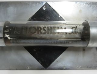 RARE Florsheim Shoes Vacuum Tube Lighted Display Store Sign Neon Bubbler Vintage 12