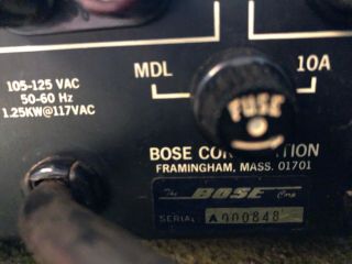 Bose 1801 Amplifier Vintage Amp Rare 11