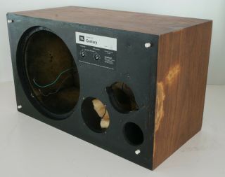 Single Vintage Jbl L100 Century Speaker Cabinet With Crossover (1)