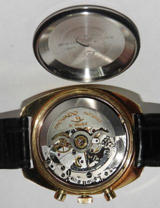 Vintage Movado Datron HS 360 Chronograph Sub Sea Wrist Watch 2