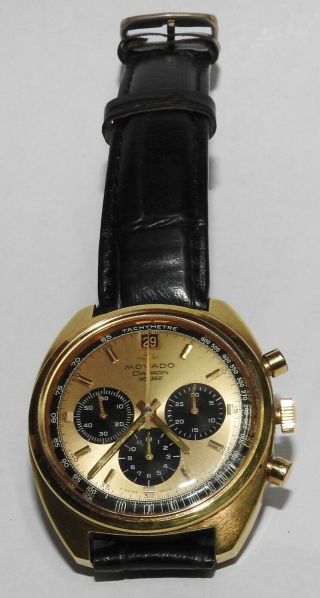 Vintage Movado Datron HS 360 Chronograph Sub Sea Wrist Watch 4