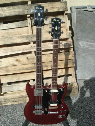 Ibanez 2404 Double Neck Bass/guitar Very Rare