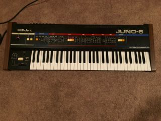 Roland Juno - 6 From Rare And Vintage From 1982 In