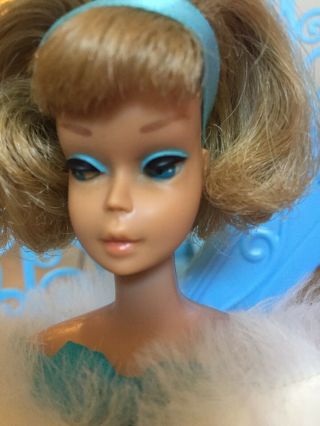 Vintage American Girl Sidepart Ash Blonde Barbie 4