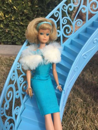 Vintage American Girl Sidepart Ash Blonde Barbie 7
