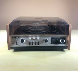 Vintage Sony Am/fm Radio Turntable Record Player Hp - 485 Solid State