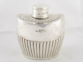 Antique Victorian Solid Sterling Silver Tea Caddy London 1899 130 G