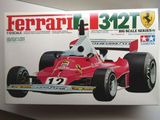 Tamiya Vintage 1:12 Big Scale Ferrari 312t Model Kit Niki Lauda C Regazzoni