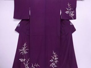 67508 Japanese Kimono / Antique Kimono / Plants & Planting Sheed
