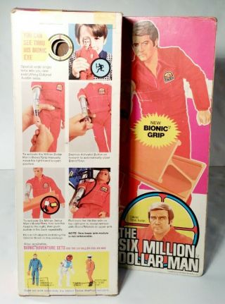 Vintage 1977 Six Million Dollar Man Bionic Man 2nd Edition 65010 RARE 2